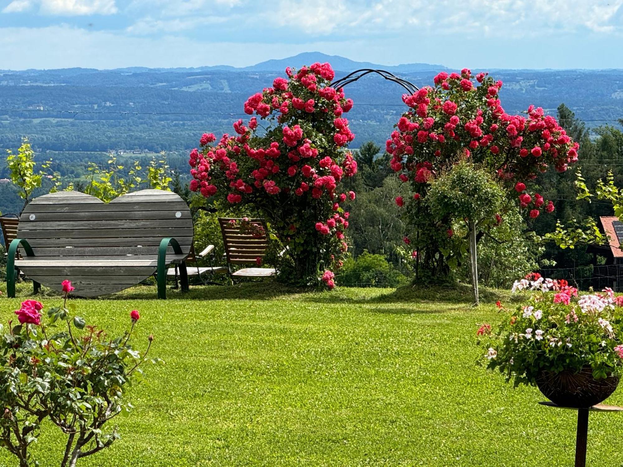 Panoramahotel Steirerland Kitzeck im Sausal Exteriör bild